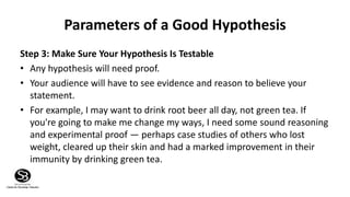 Introduction to Hypothesis