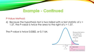 Hypothesis and Test | PDF