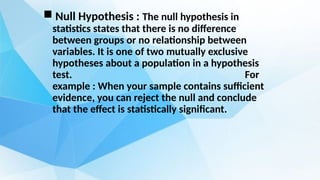 Hypothesis Assumption and Decision Making.pptx