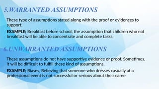 Hypothesis Assumption and Decision Making.pptx