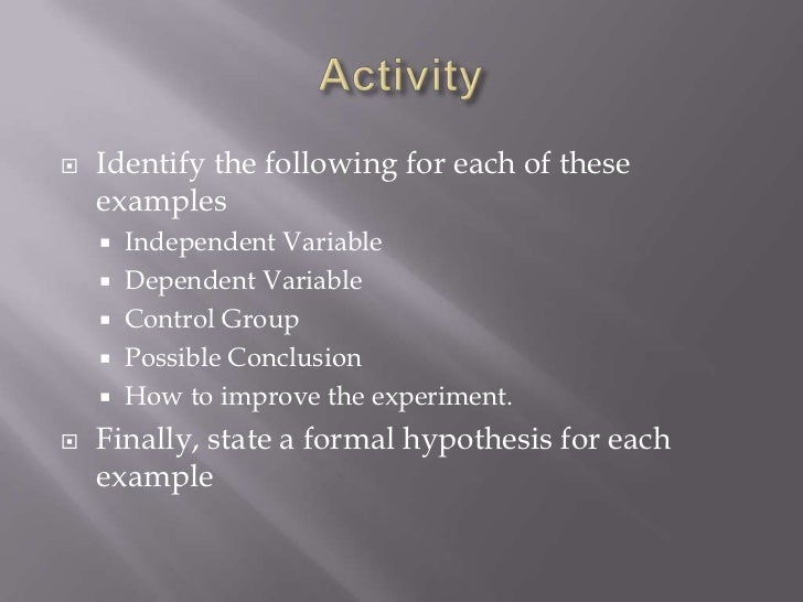 Formulation of hypothesis ppt picture