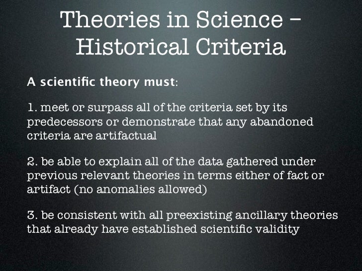 Hypothesis laws theories