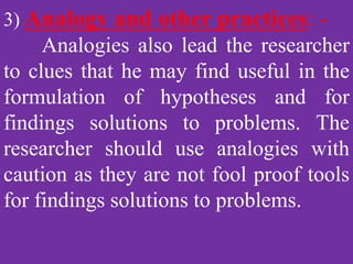 Hypothesis power point presentation