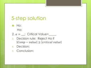 5-step solution

 