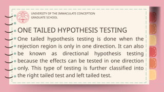 Comprehensive Guide to Hypothesis Testing in Statistics | PPTX