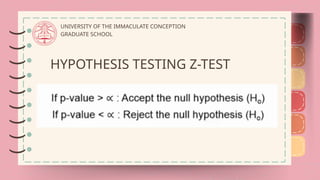 Comprehensive Guide to Hypothesis Testing in Statistics | PPTX