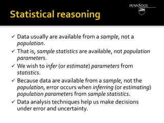 Basic Statistical Concepts & Decision-Making | PPTX