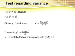 Hypothesis testing 47 | PPTX