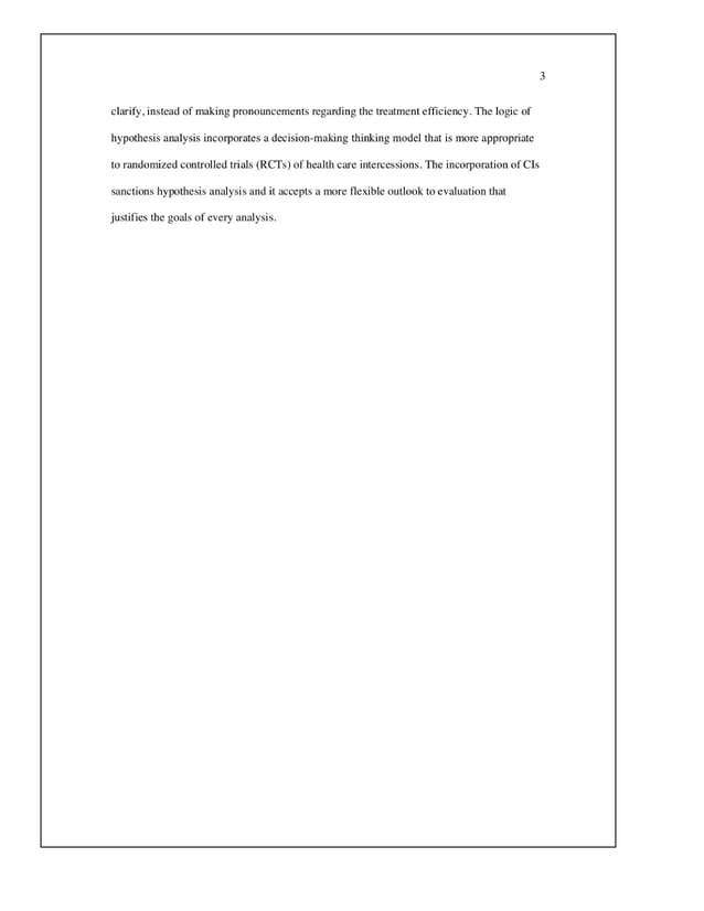 Hypothesis Testing And Confidence Intervals Pdf