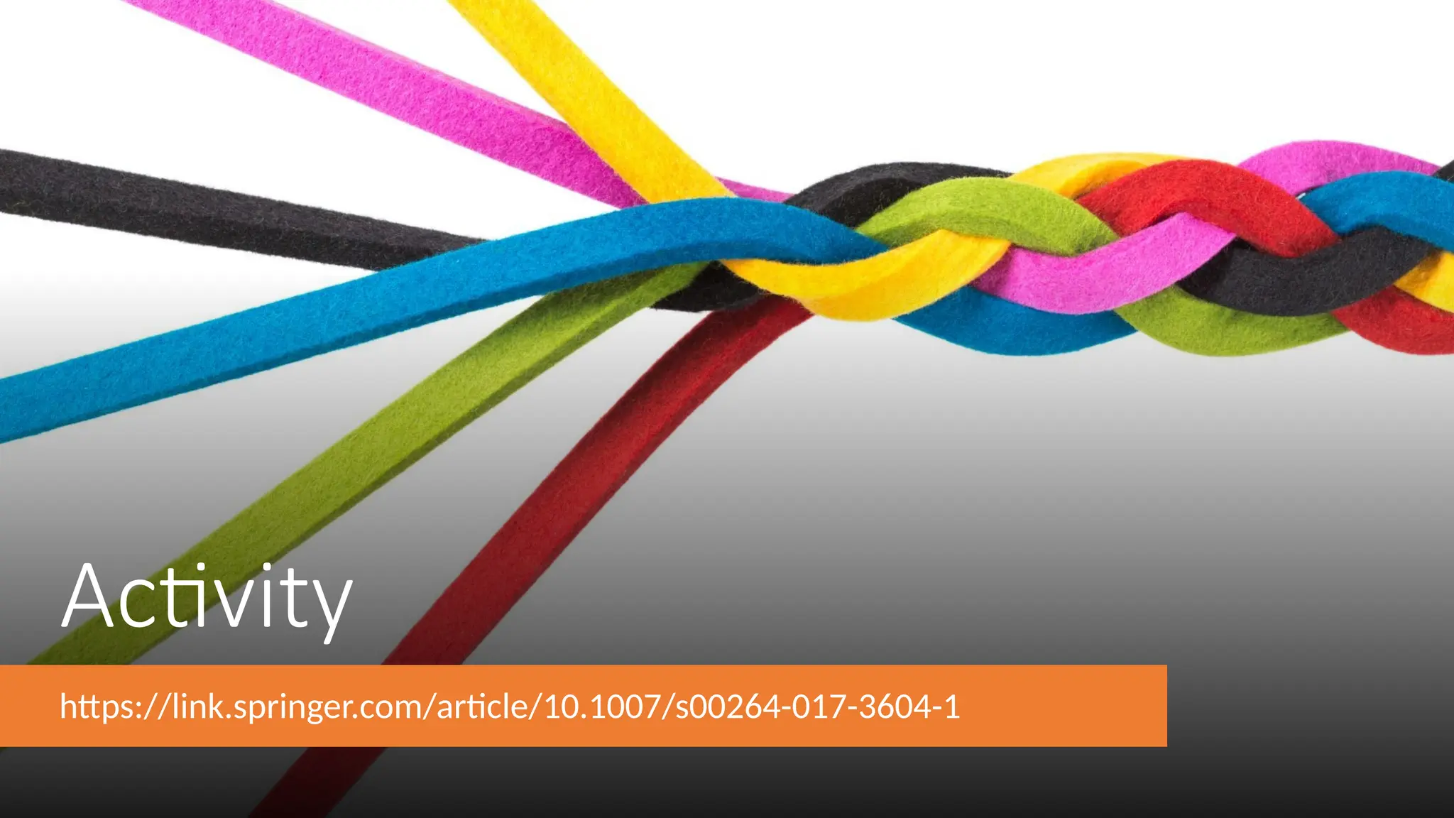 Activity
https://link.springer.com/article/10.1007/s00264-017-3604-1
 