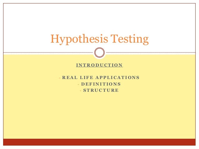 Hypothesis Testing Lesson 1