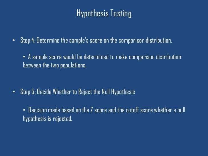 hypothesis testing paper and presentation Hypothesis testing (tests of significance) in basic statistics units, the examinations will have quite a few questions involving tests of significance of one sort or another so we should try to find a little pattern that we can follow and adapt where necessary. hypothesis testing paper and presentation Hypothesis testing (tests of significance) in basic statistics units, the examinations will have quite a few questions involving tests of significance of one sort or another so we should try to find a little pattern that we can follow and adapt where necessary.