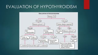 EVALUATION OF HYPOTHYROIDISM
 
