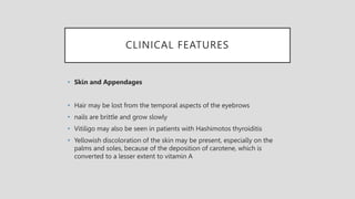 HYPOTHYROIDISM | PPTX