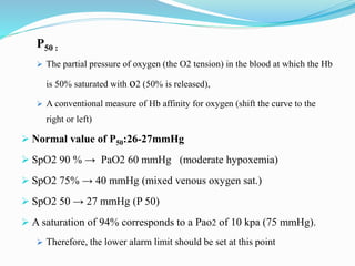 O2 Sat Vs Pao2 Curve Hypoxia | PPTX