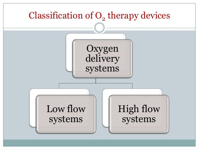 oxygen delivery devices