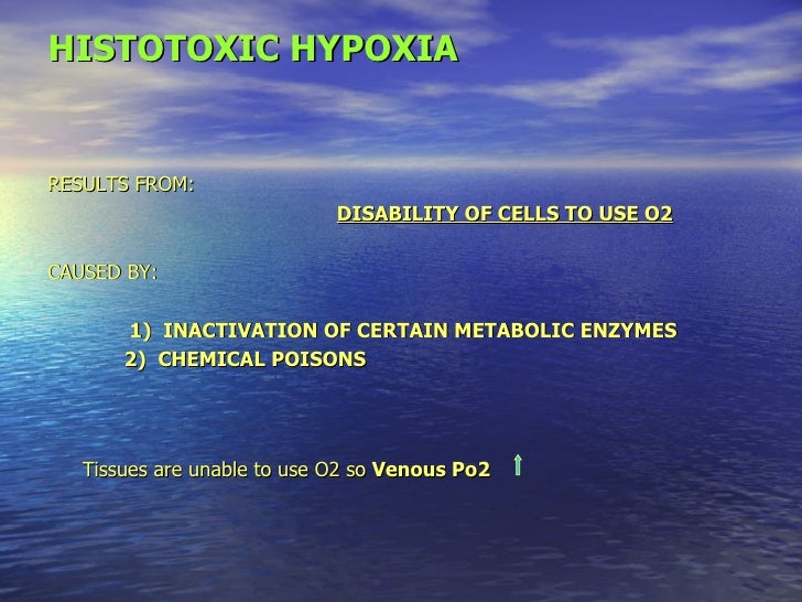 Hypoxia and oxygen therapy 3