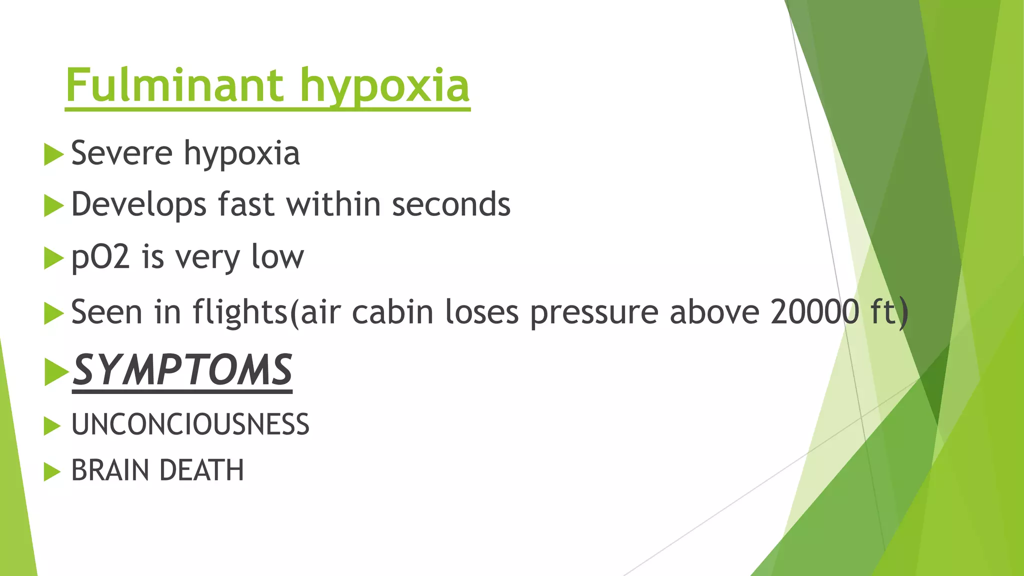 Hypoxia - Respiratory physiology | PDF