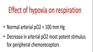 Hypoxia - Respiratory physiology | PDF