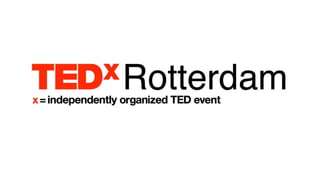 TEDxRotterdam
Mikko Hypponen
F-Secure
 
