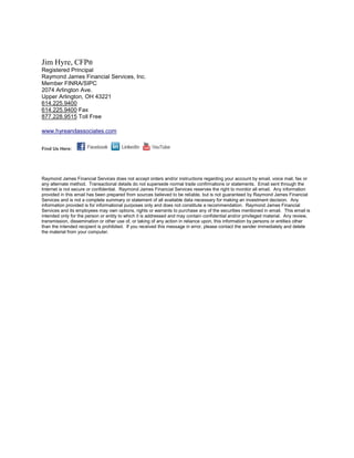 Hyre Weekly Commentary