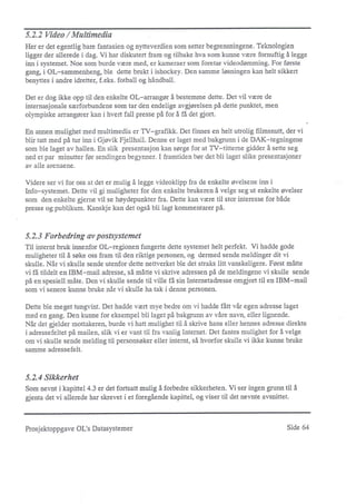 Datasystemene under OL på Lillehammer