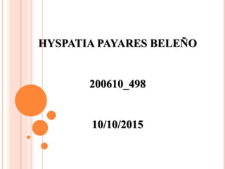 HYSPATIA PAYARES BELEÑO
200610_498
10/10/2015
 