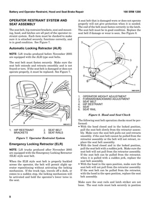 Hyster d098 (e100 z) forklift service repair manual | PDF