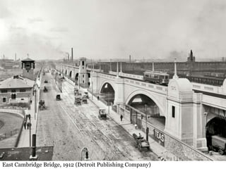 East Cambridge Bridge, 1912 (Detroit Publishing Company)
 