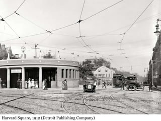 Harvard Square, 1912 (Detroit Publishing Company)
 