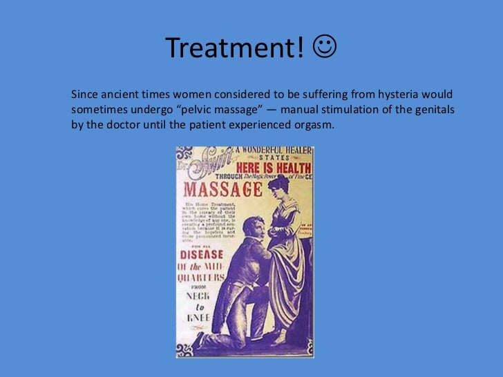 Hysteria presentation