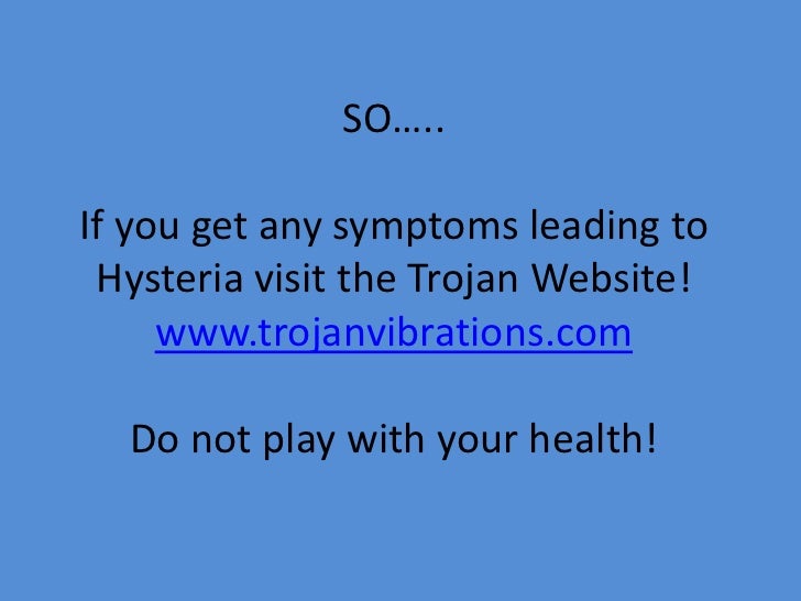 Hysteria presentation
