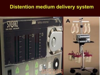 Distention medium delivery system
 