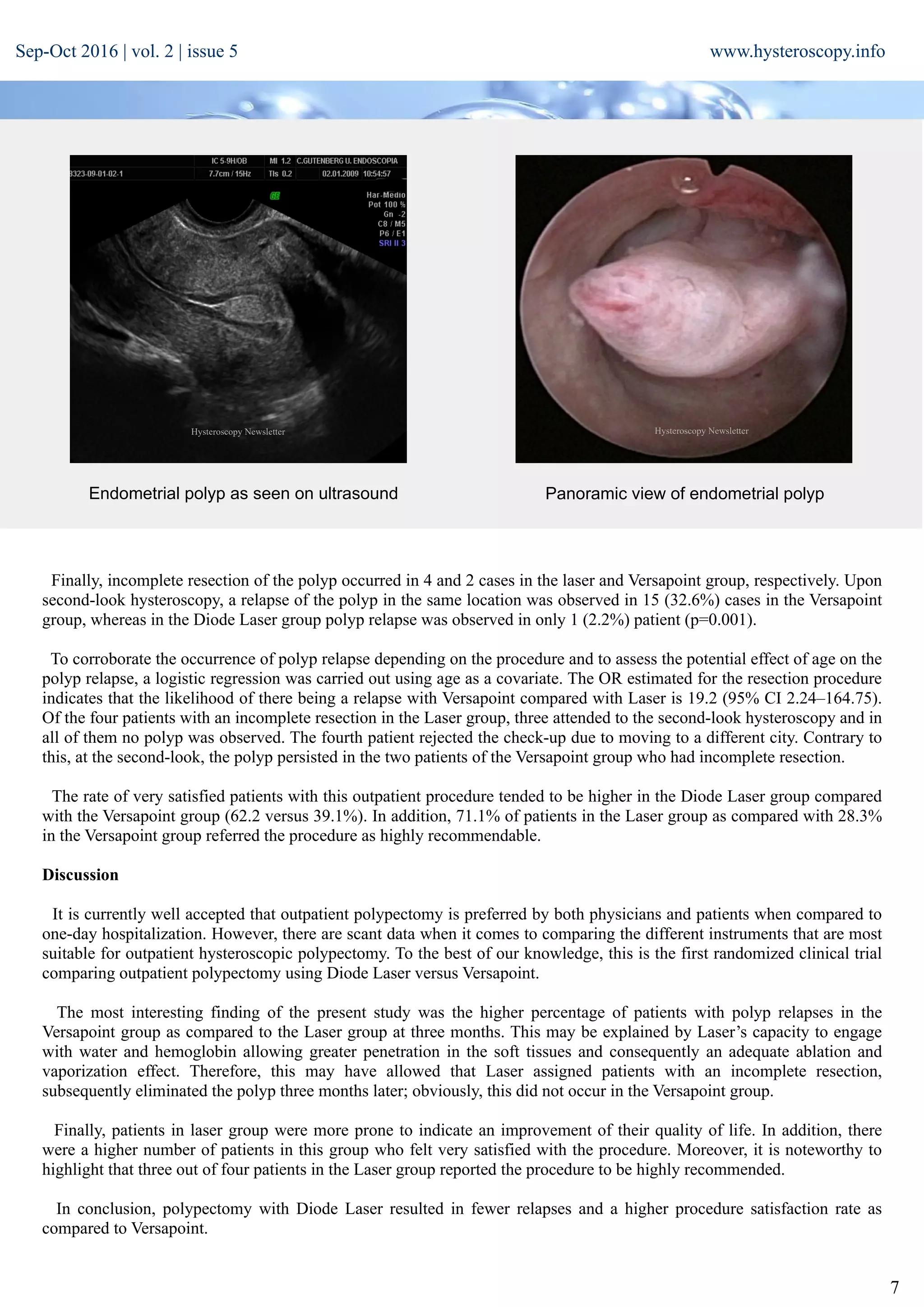 Hysteroscopy newsletter vol 2 issue 5 english | PDF