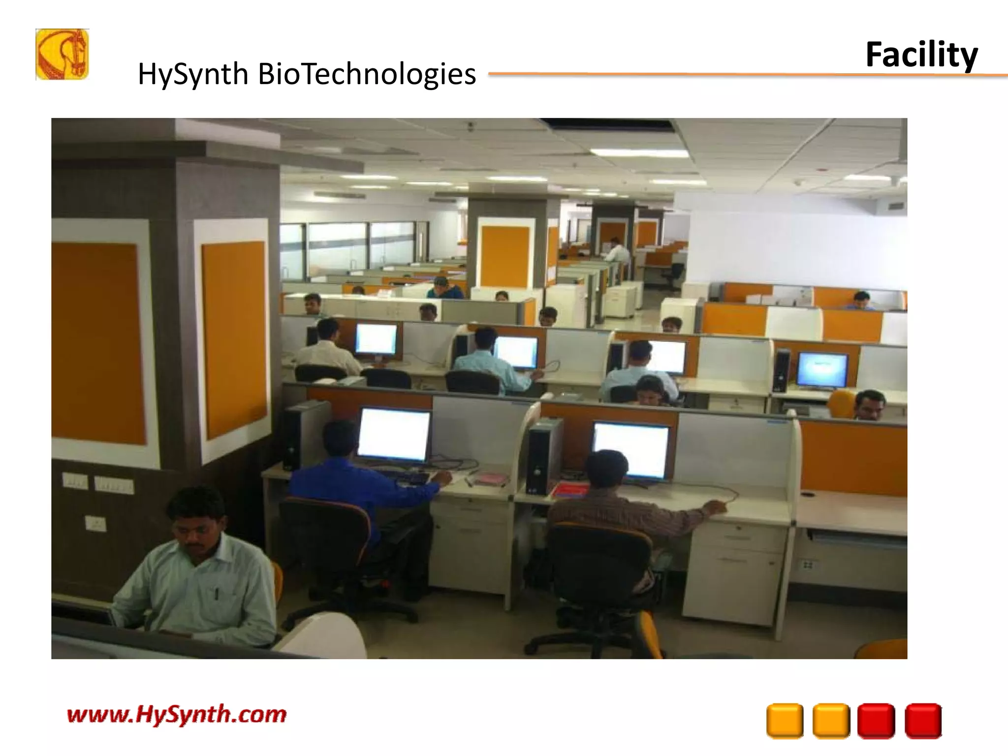 HySynth BioTechnologies
Facility
 