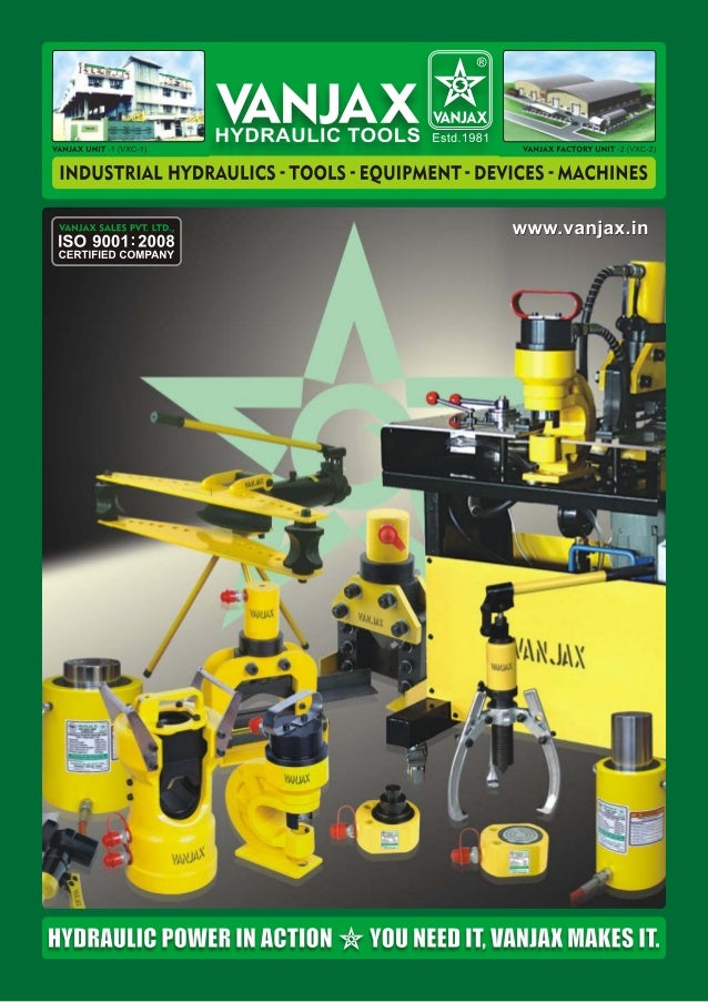 Vanjax Hydraulics Distributor in chennai