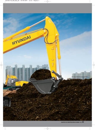 Filtro de aire para excavadora hidraulica hyundai r210-7