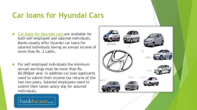 Hyundai Car Loan Interest Rates in India