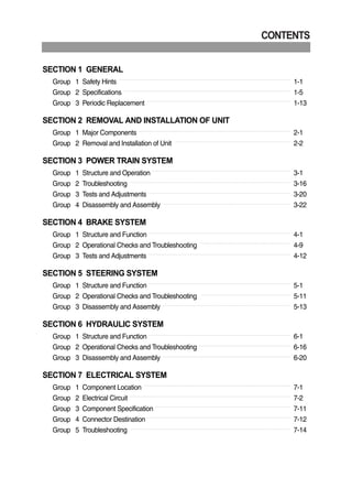 Hyundai hdf45 3 forklift truck service repair manual | PDF
