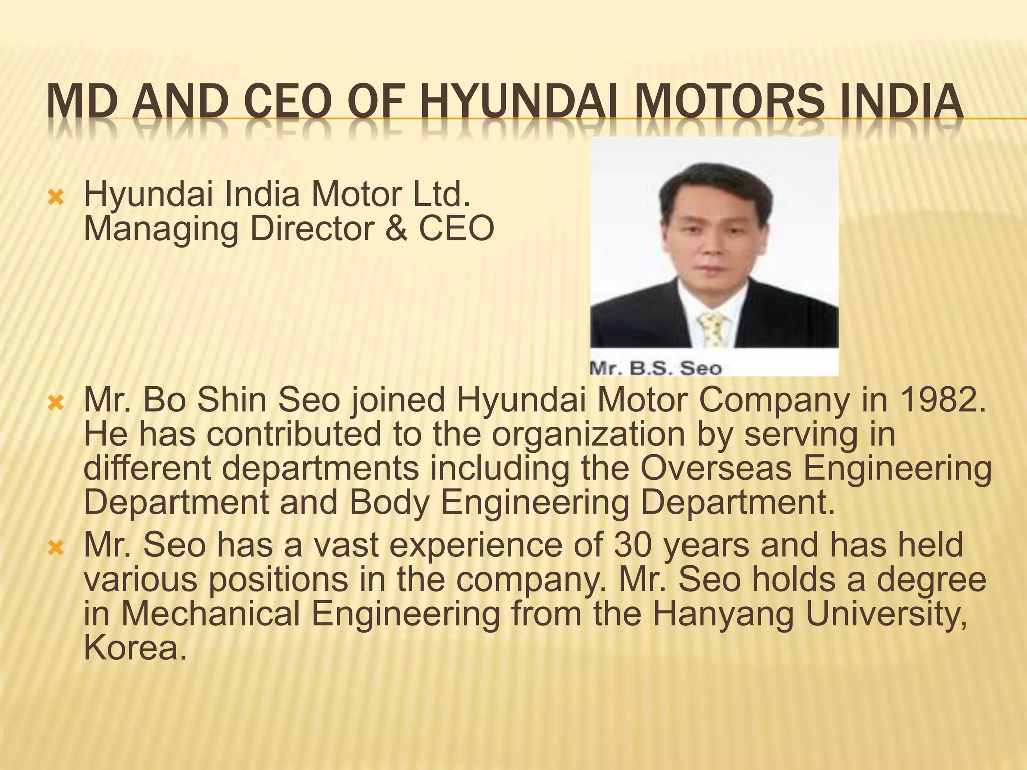 Hyundai Motor Company/india | PPTX