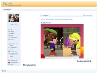 Tekstlinks Menutekstlink Gadgettekstlink Back 