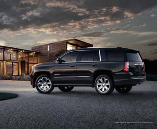Yukon DENALI in onyx black shown with available equipment.
 