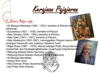 kerajaan pajajaran | PPT