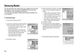 Samsung Camera HZ10W User Manual | PDF