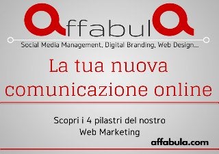 La nostra idea di Web Marketing - Affabula.com - Light Version