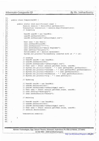 http://javabynataraj.blogspot.com 94
 