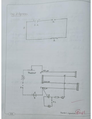 Cbse Class 12 Physics practical file/record 2021-22