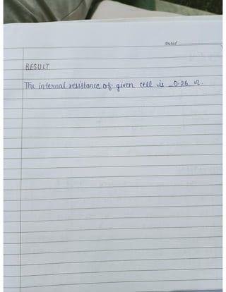 Cbse Class 12 Physics practical file/record 2021-22
