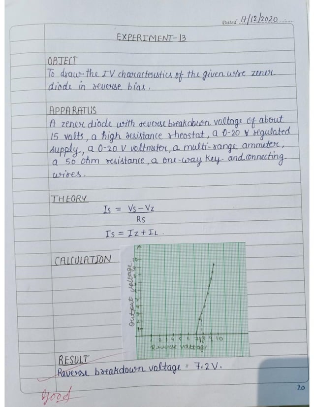 Cbse Class 12 Physics practical file/record 2021-22 | PDF