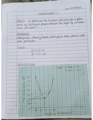 Cbse Class 12 Physics practical file/record 2021-22